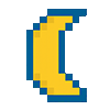moon pixel icon